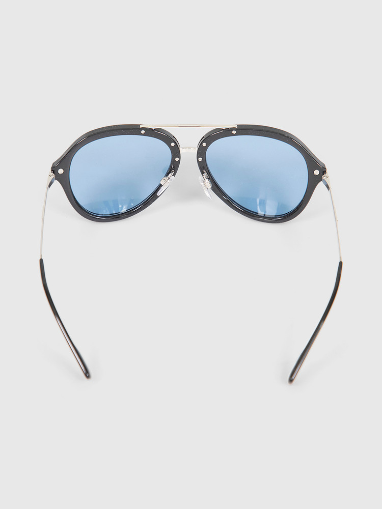 Burberry Blue Aviator Jude Sunglasses