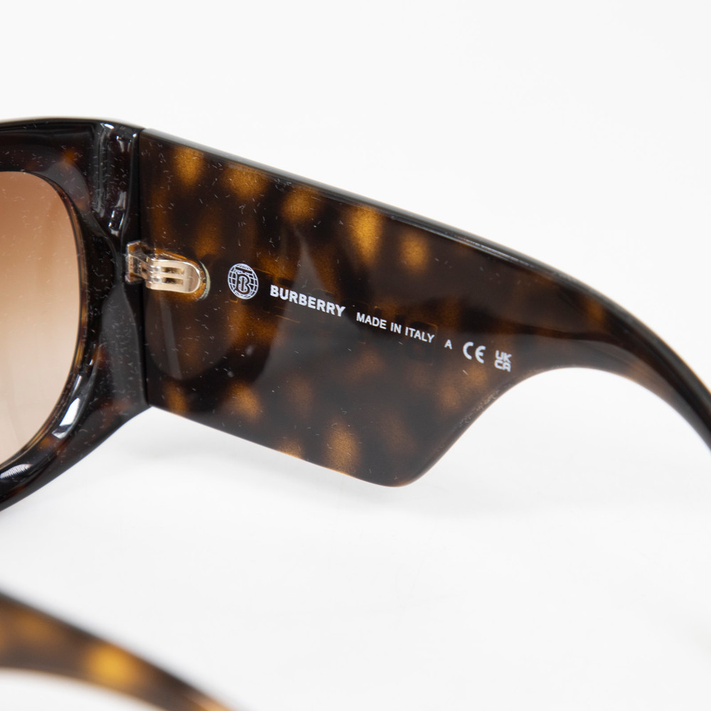 Burberry Havana Rectangle Madeline Sunglasses