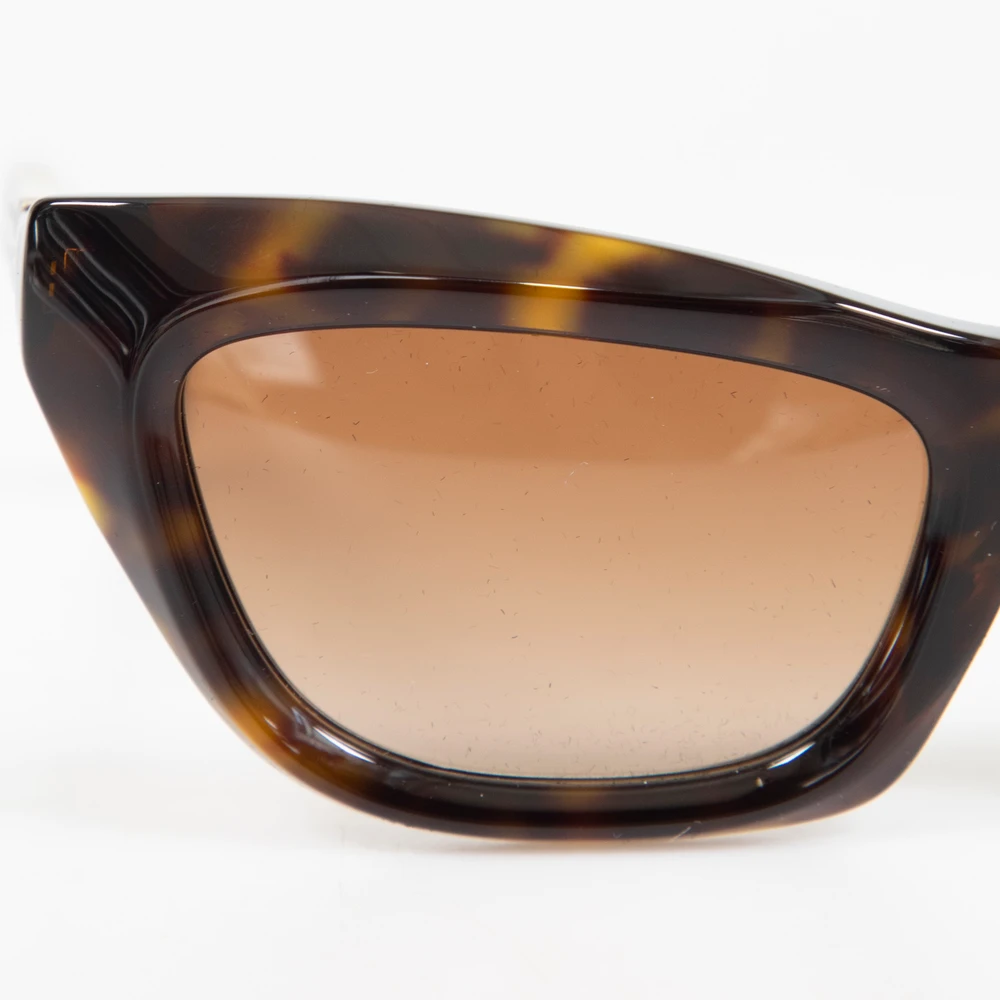 Burberry Havana Cat Eye Gradient Sunglasses