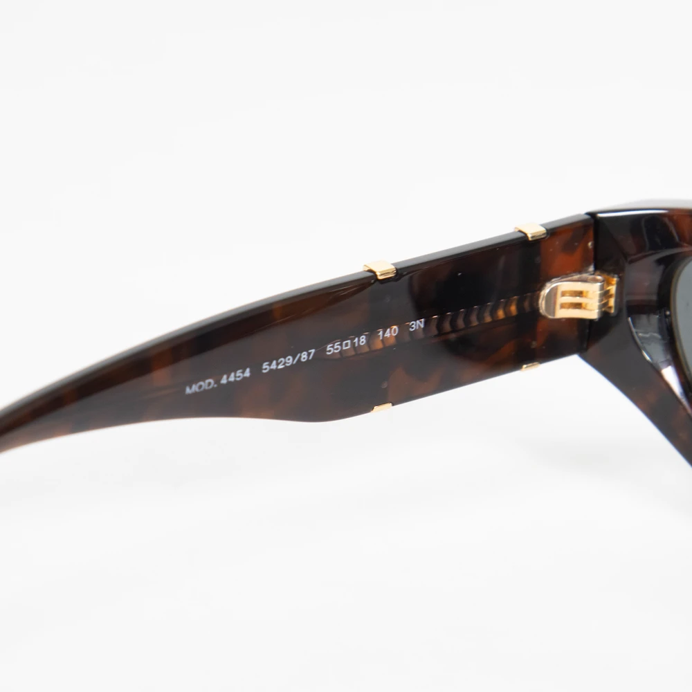 Versace Havana Dark Grey Lenses Sunglasses