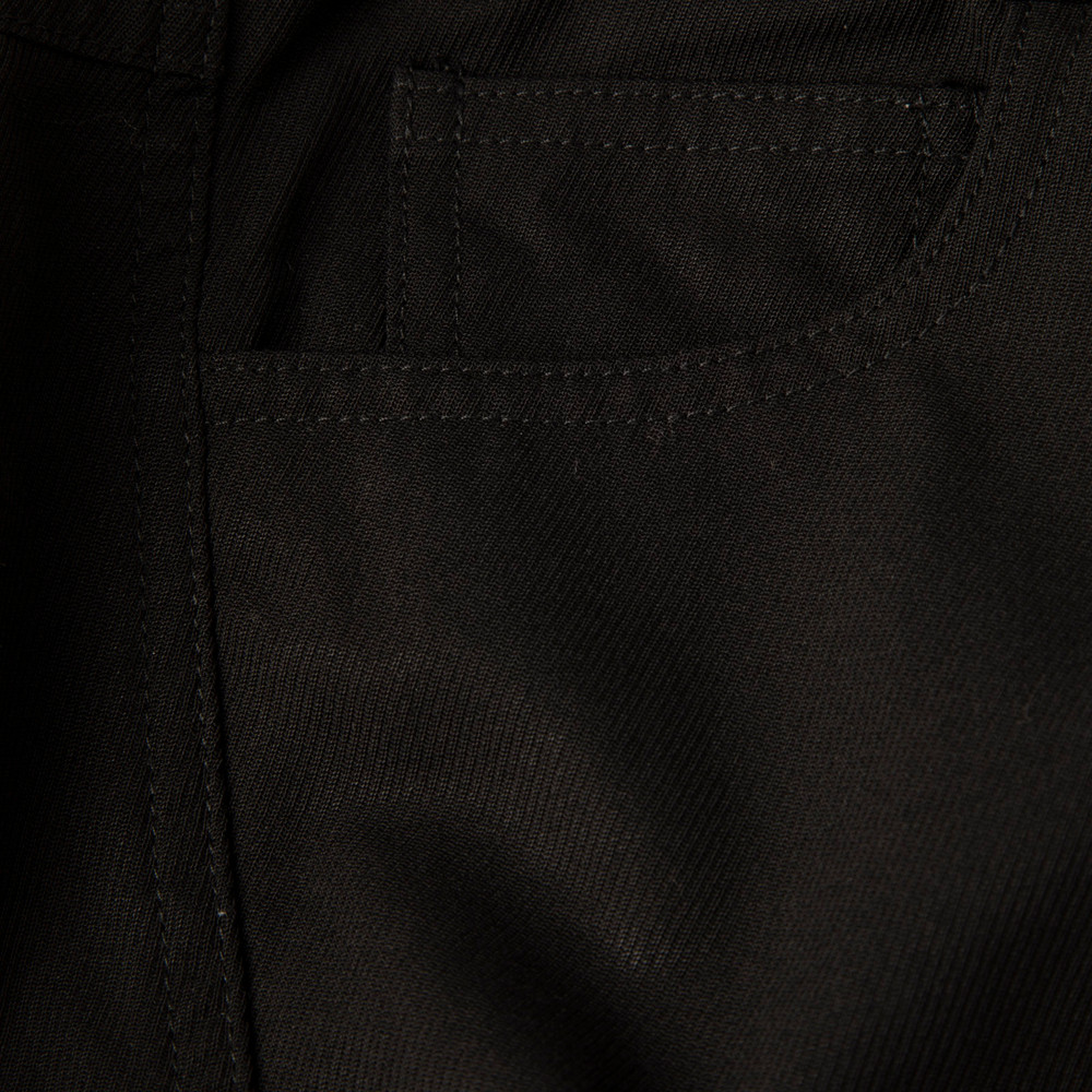 Miu Miu Black Wool Skinny Low Rise Trousers