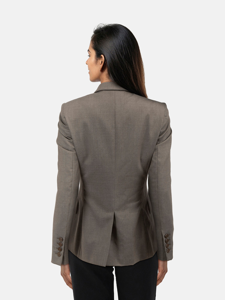 Stella McCartney Grey Wool Blazer