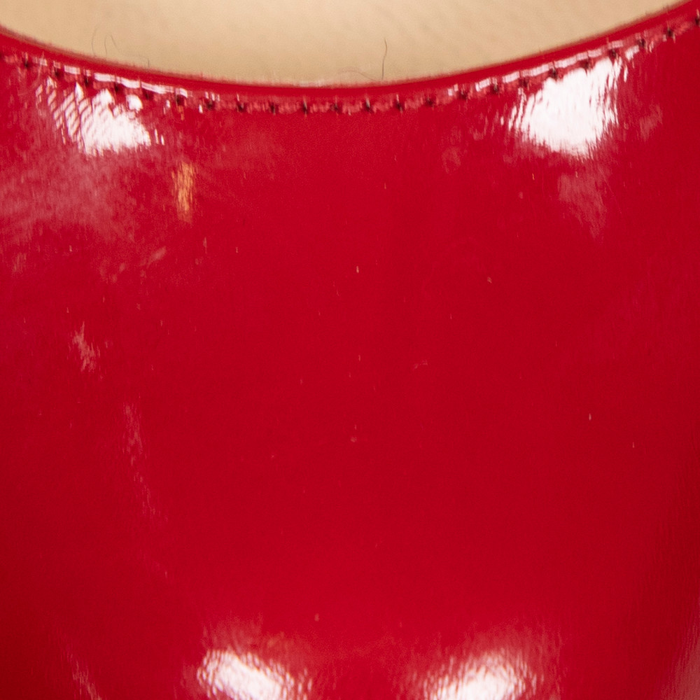 Christian Louboutin Red Patent Mary Jane Heels