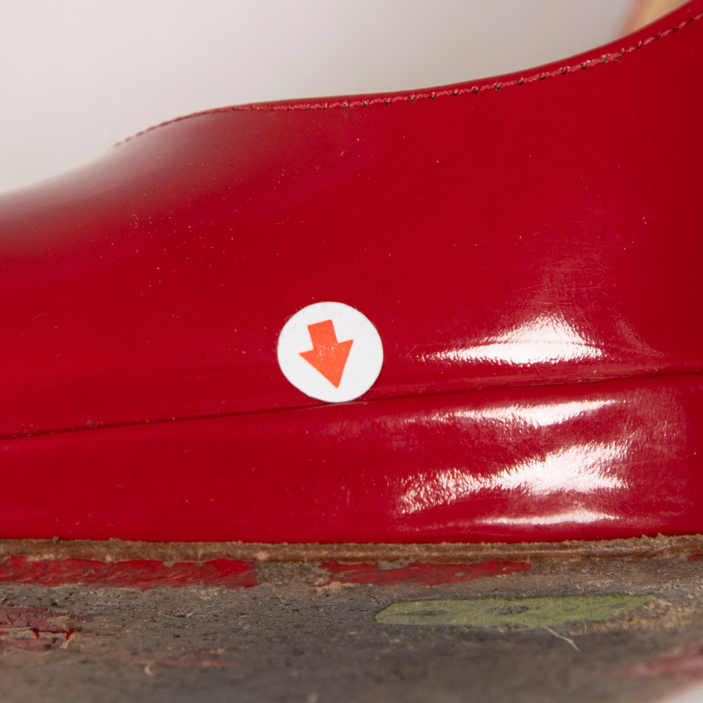 Christian Louboutin Red Patent Mary Jane Heels