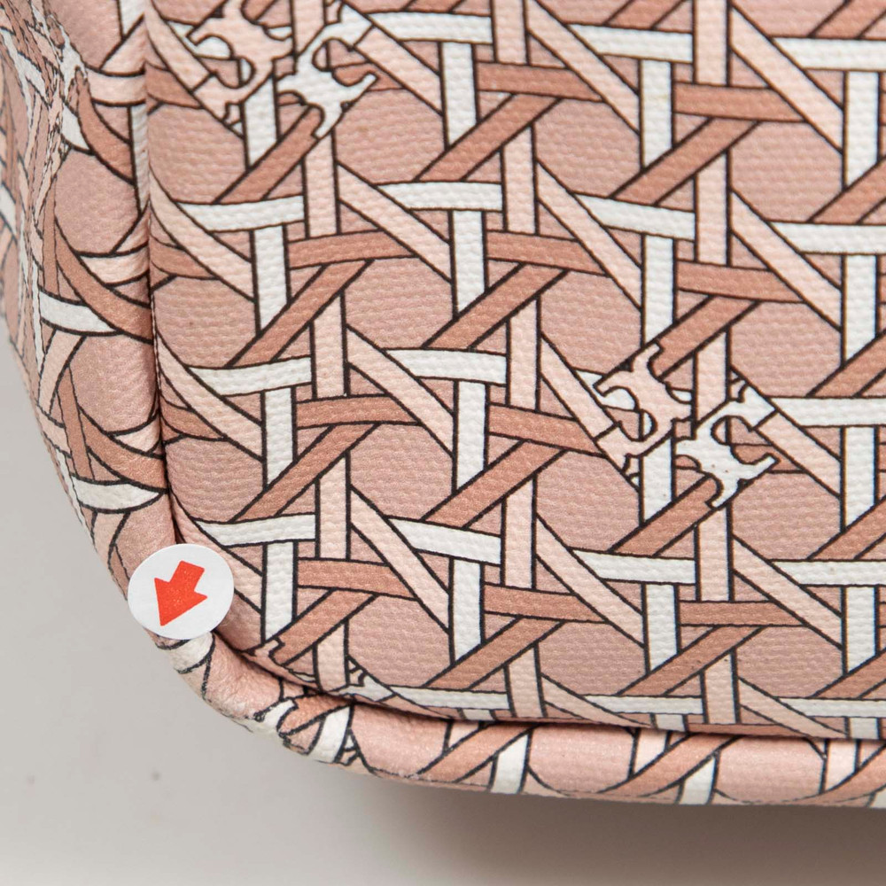 Tory Burch Pink Ever-Ready Monogram Tote Bag