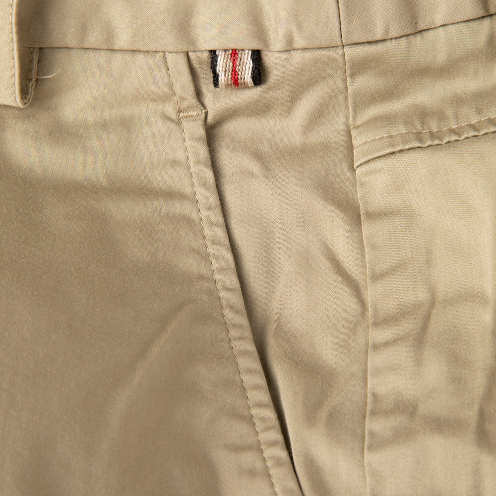 Burberry Beige Straight Trousers
