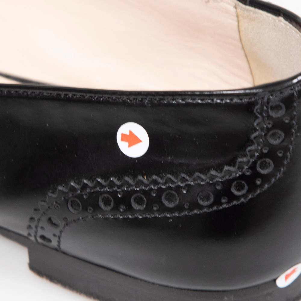 Prada Black Leather Tassel Accents Loafers