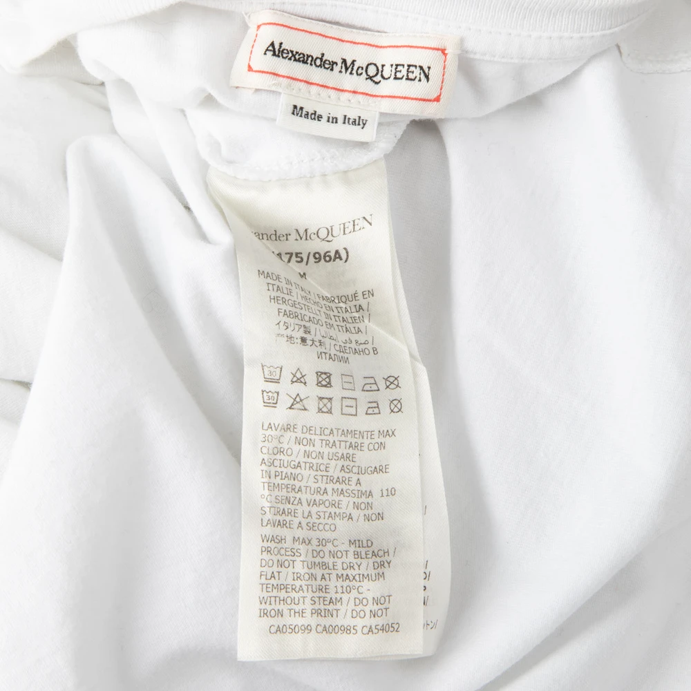 Alexander McQueen Graffiti Logo T-Shirt