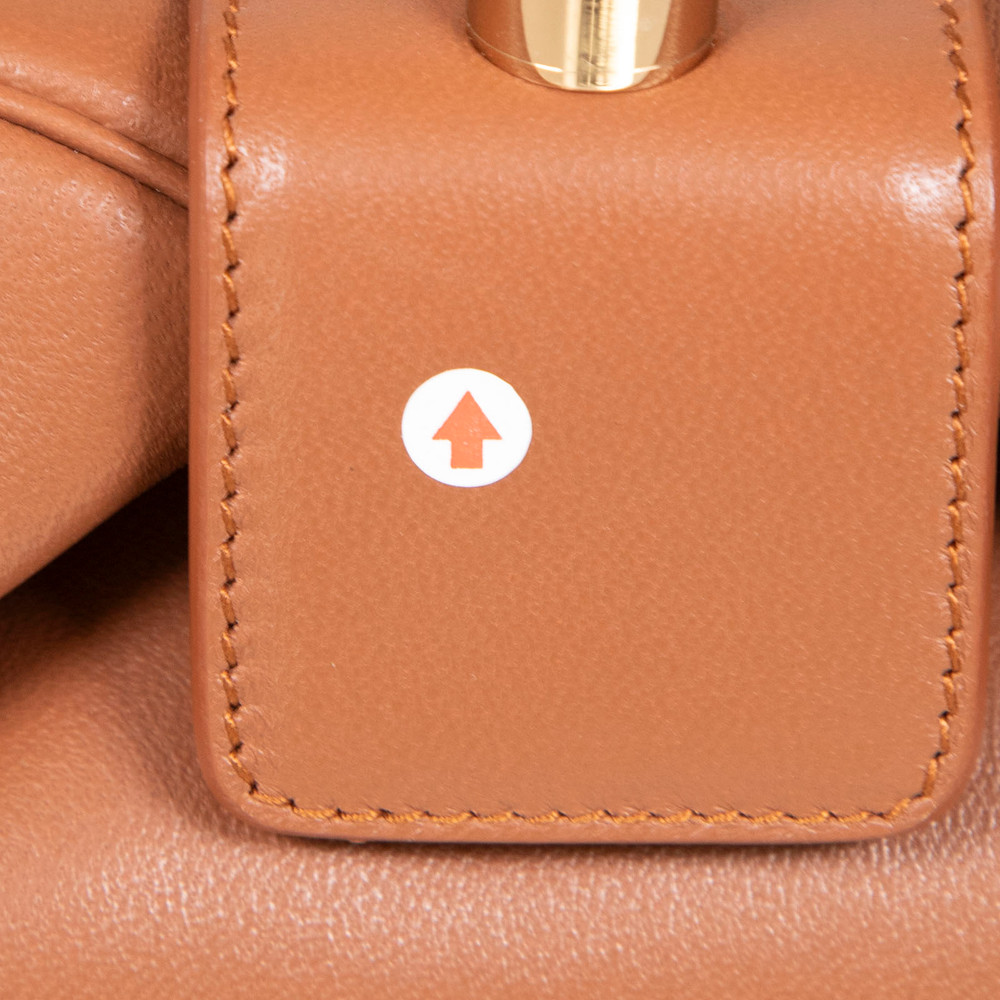 Gabriela Hearst Cognac Brown Demi Nappa Bag