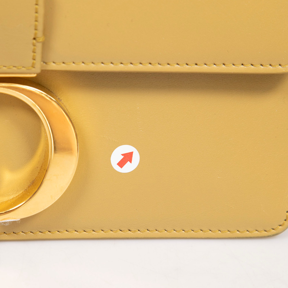 Dior Mustard Leather 30 Montaigne Box Bag