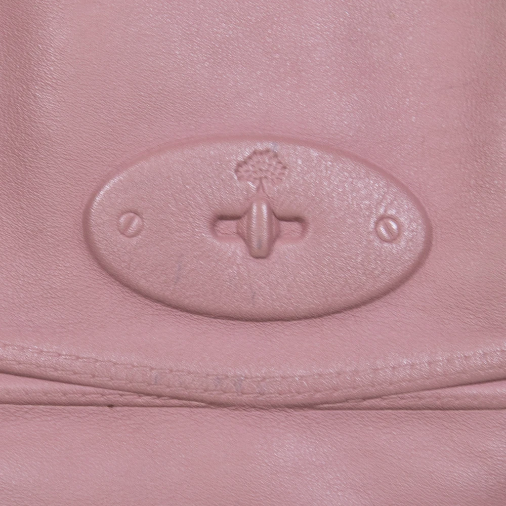 Mulberry Pink Leather Maisie North South Tote