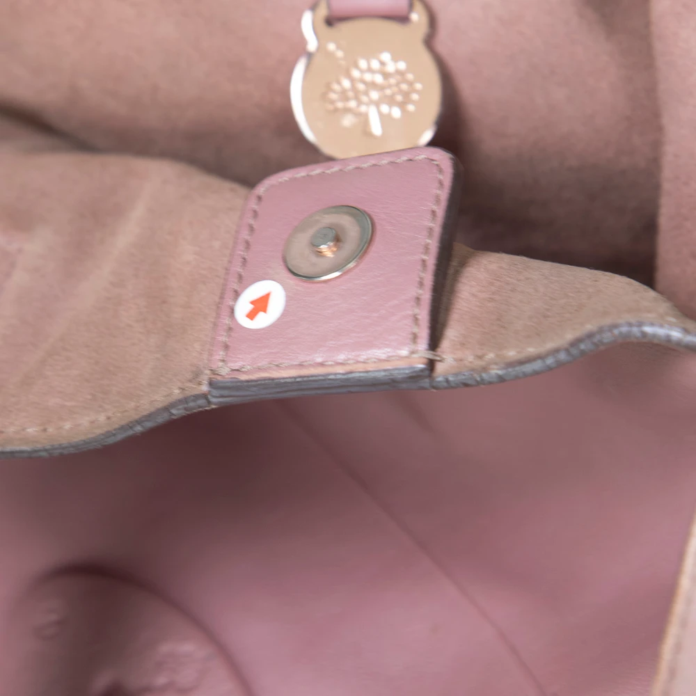 Mulberry Pink Leather Maisie North South Tote