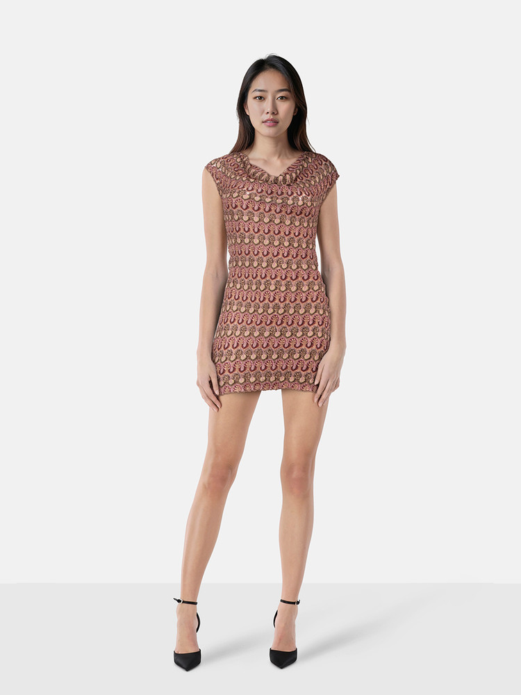 Missoni Knit Silk Mini Dress