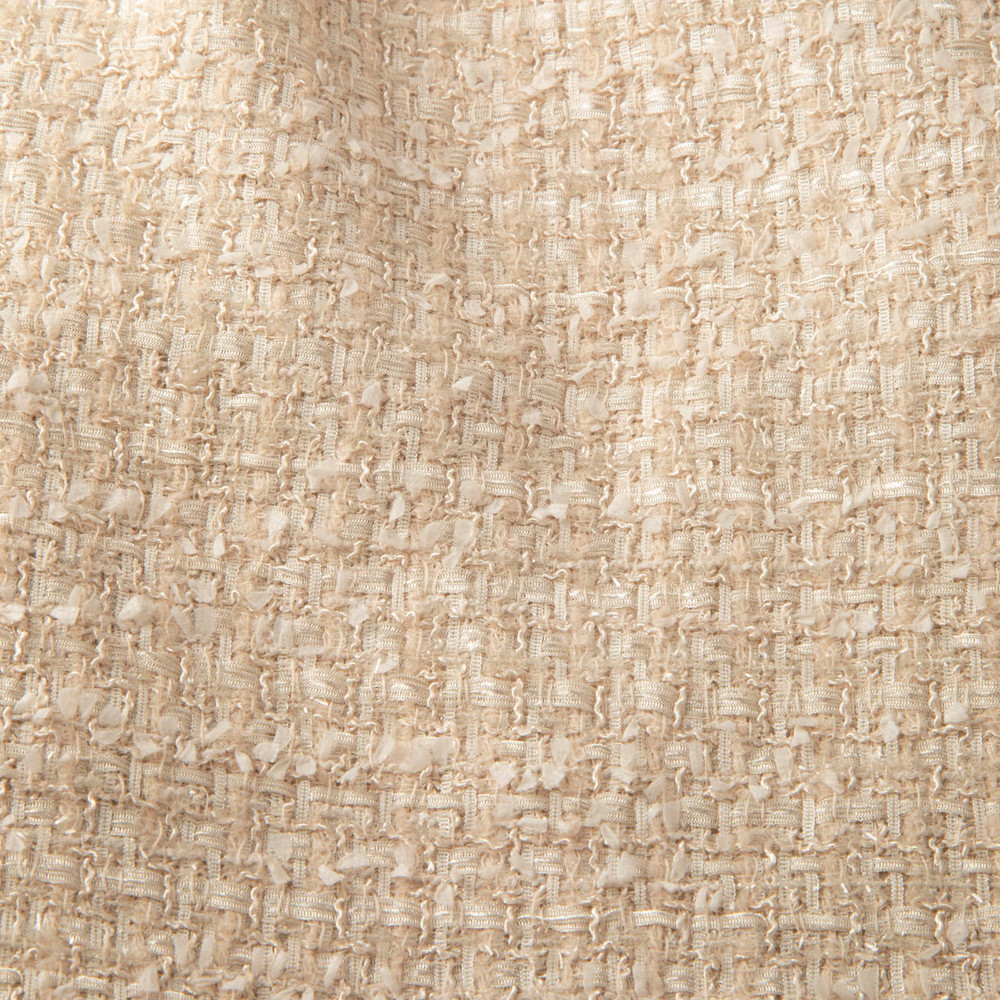 Max Mara Beige Tweed Midi Skirt