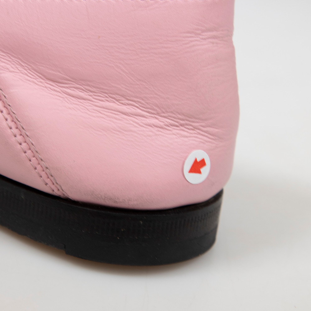 Gucci Pink Leather Cat Loafers