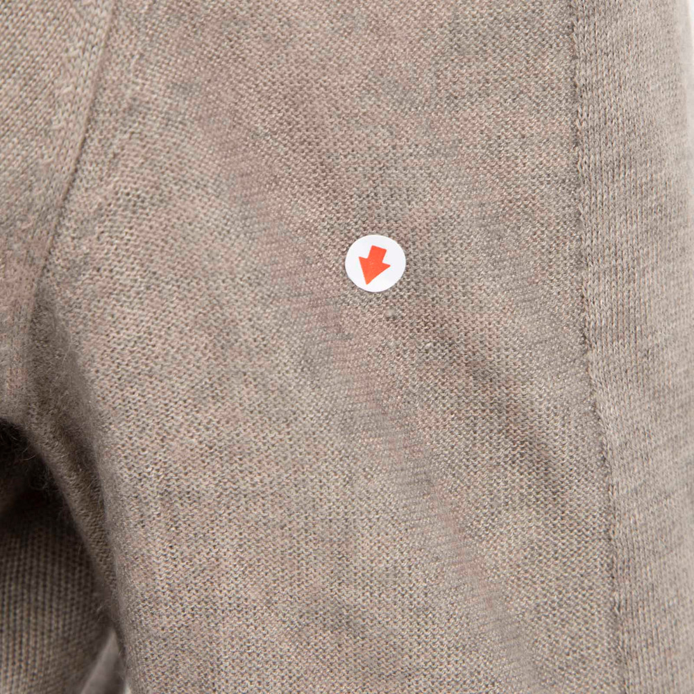 Etro Grey Cashmere V-Neck Cardigan