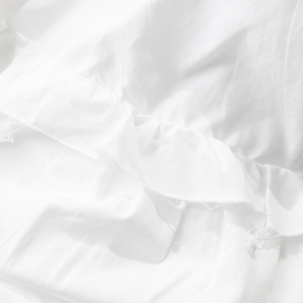 Yohji Yamamoto White Midi Shirt Dress