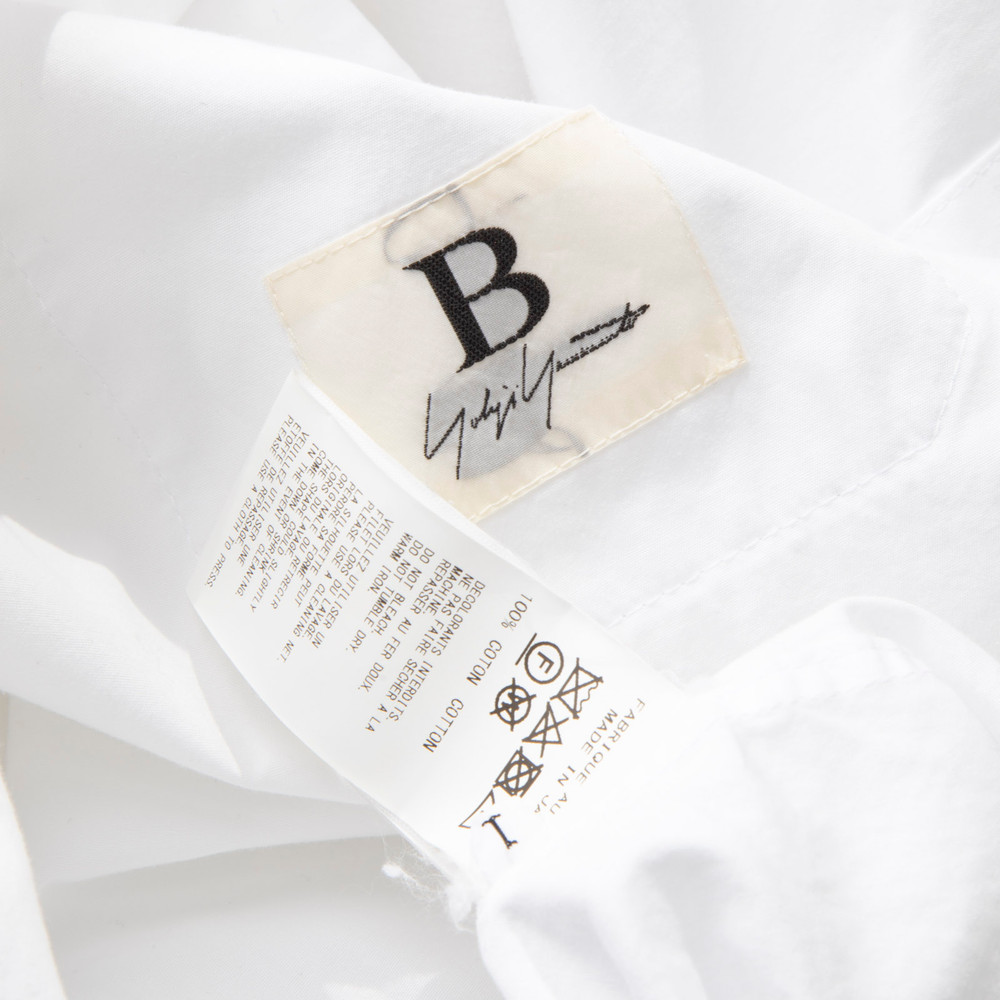 Yohji Yamamoto White Shirt Dress