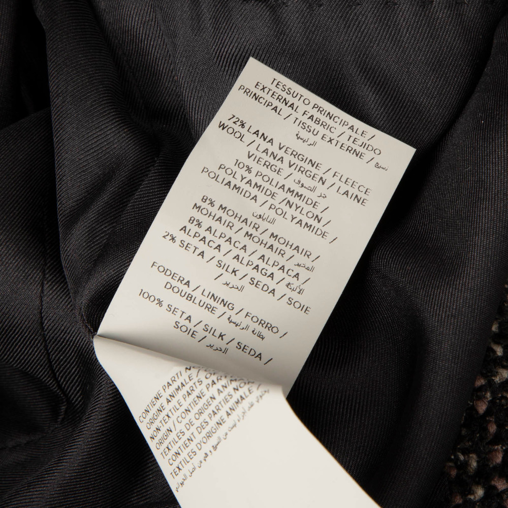 Tom Ford Fall 2016 Grey Wool Tweed Belted Blazer