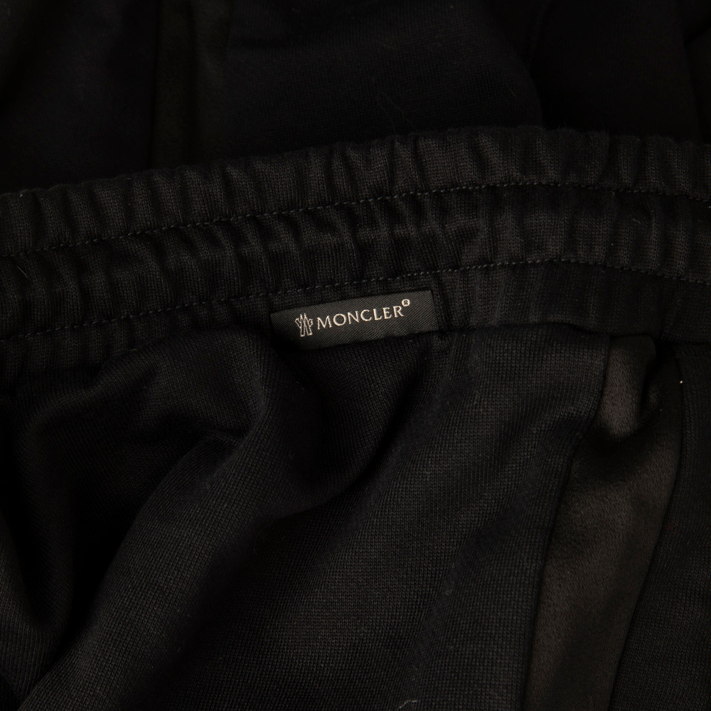 Moncler Black Drawstring Slim Joggers