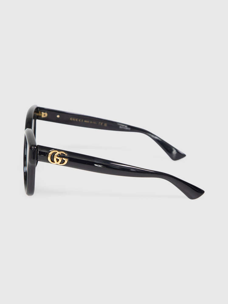 Gucci Black Wayfarer Tinted Sunglasses
