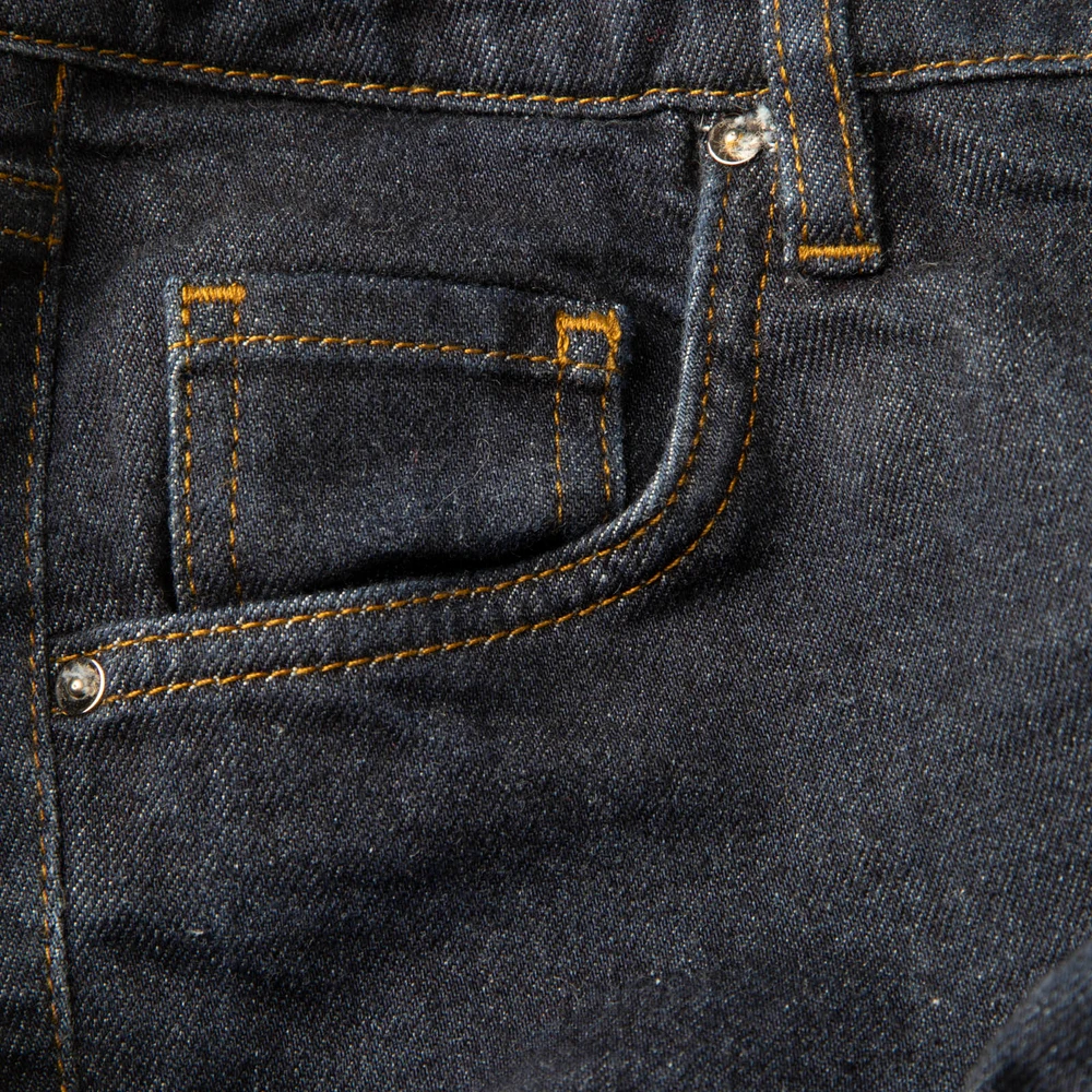 Victoria Beckham Navy Denim Flared Jeans