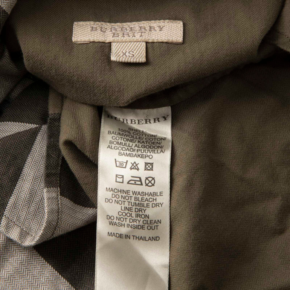Burberry Khaki Nova Check Shirt