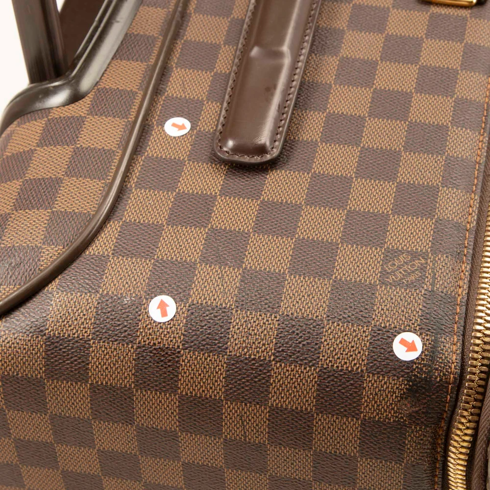 Louis Vuitton 2009 Damier Ebene Pegase 65 Suitcase