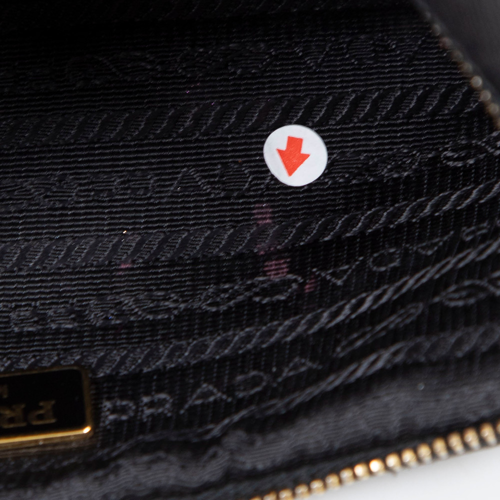 Prada Black Saffiano Leather Mini Camera Bag