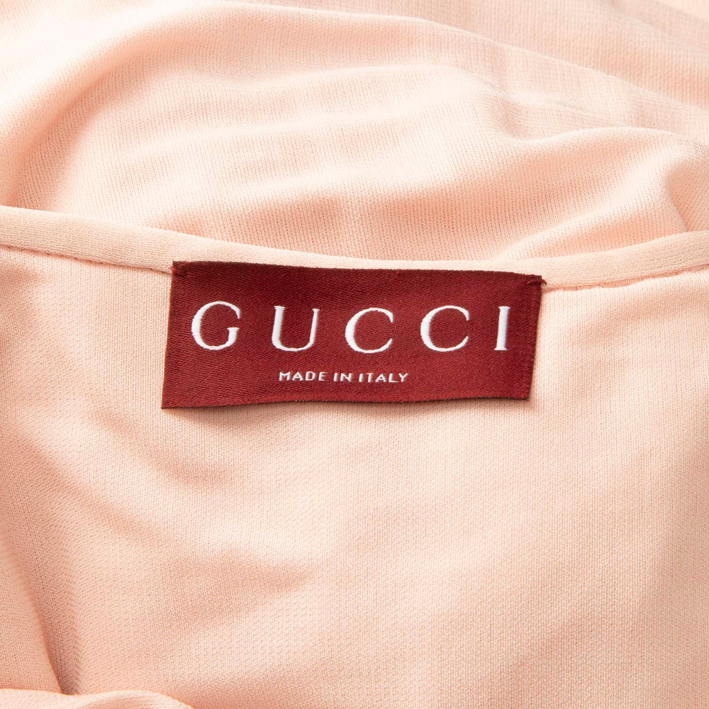Gucci Pink Cape Gown