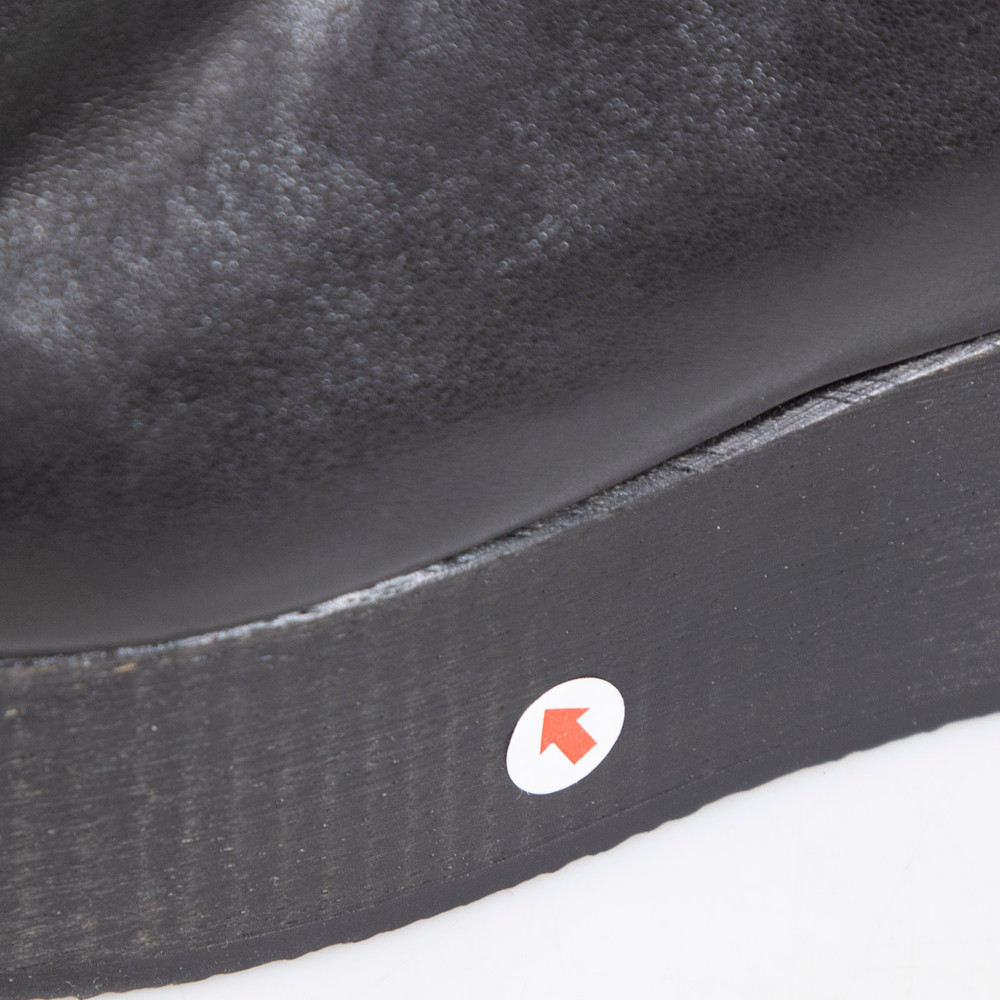 Vivienne Westwood Black Leather Rocking Horse Boots