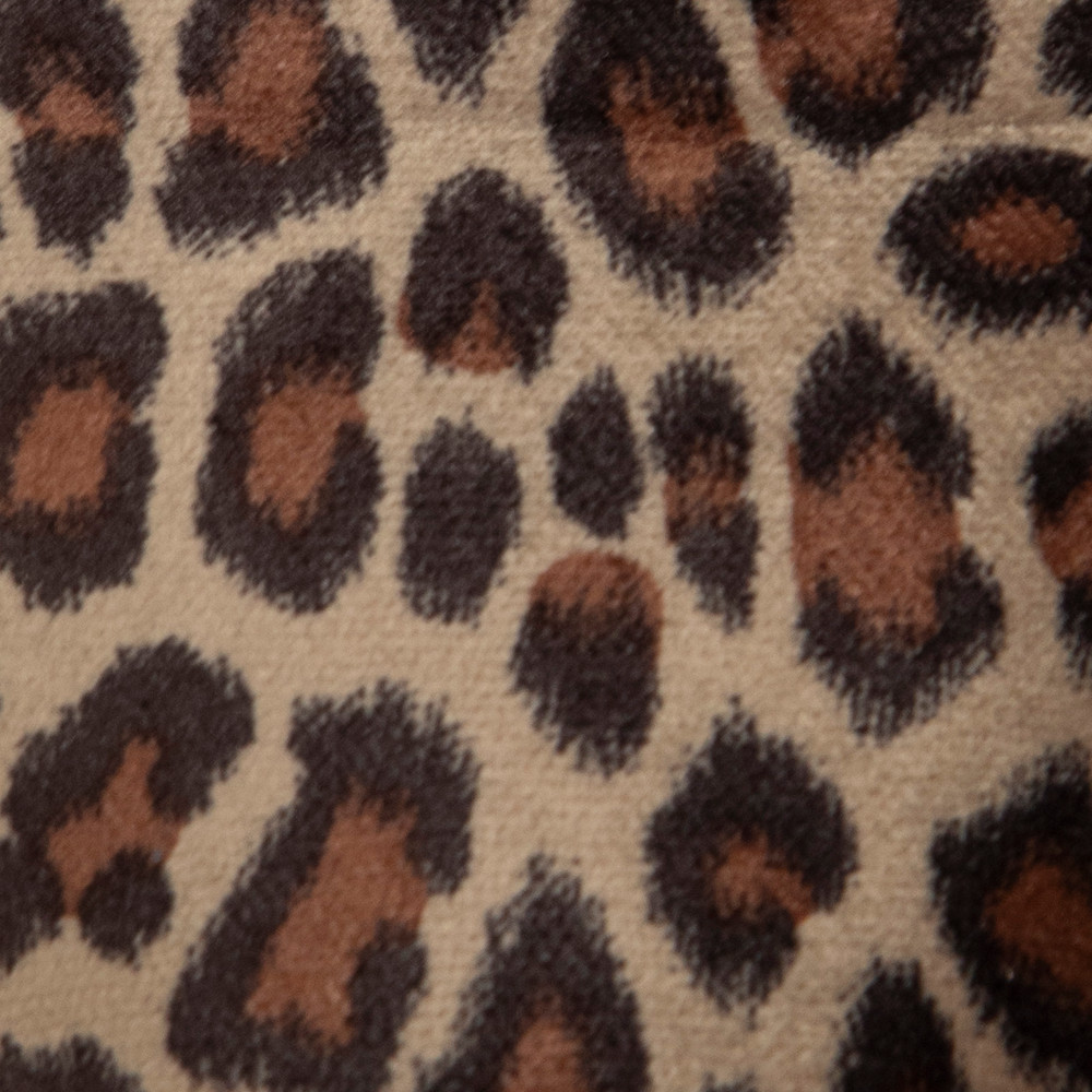 Charlotte Olympia Brown Leopard Kitty Ballet Flats