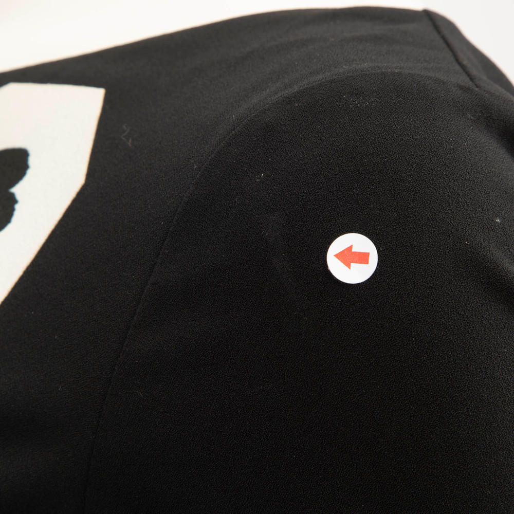 Moschino Black Portrait Dress