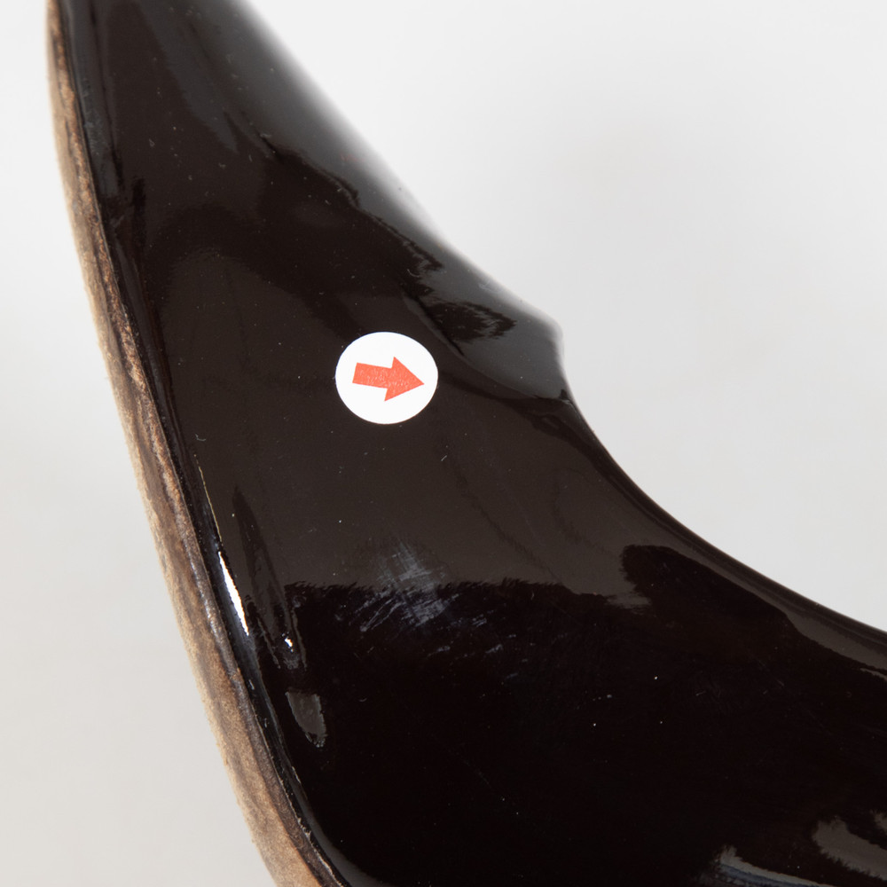 Burberry Brown Patent Leather Heels