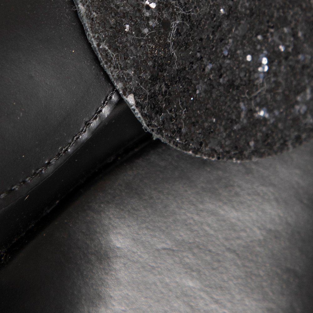 Comme Des Garcons Black Circle Accent Wedges