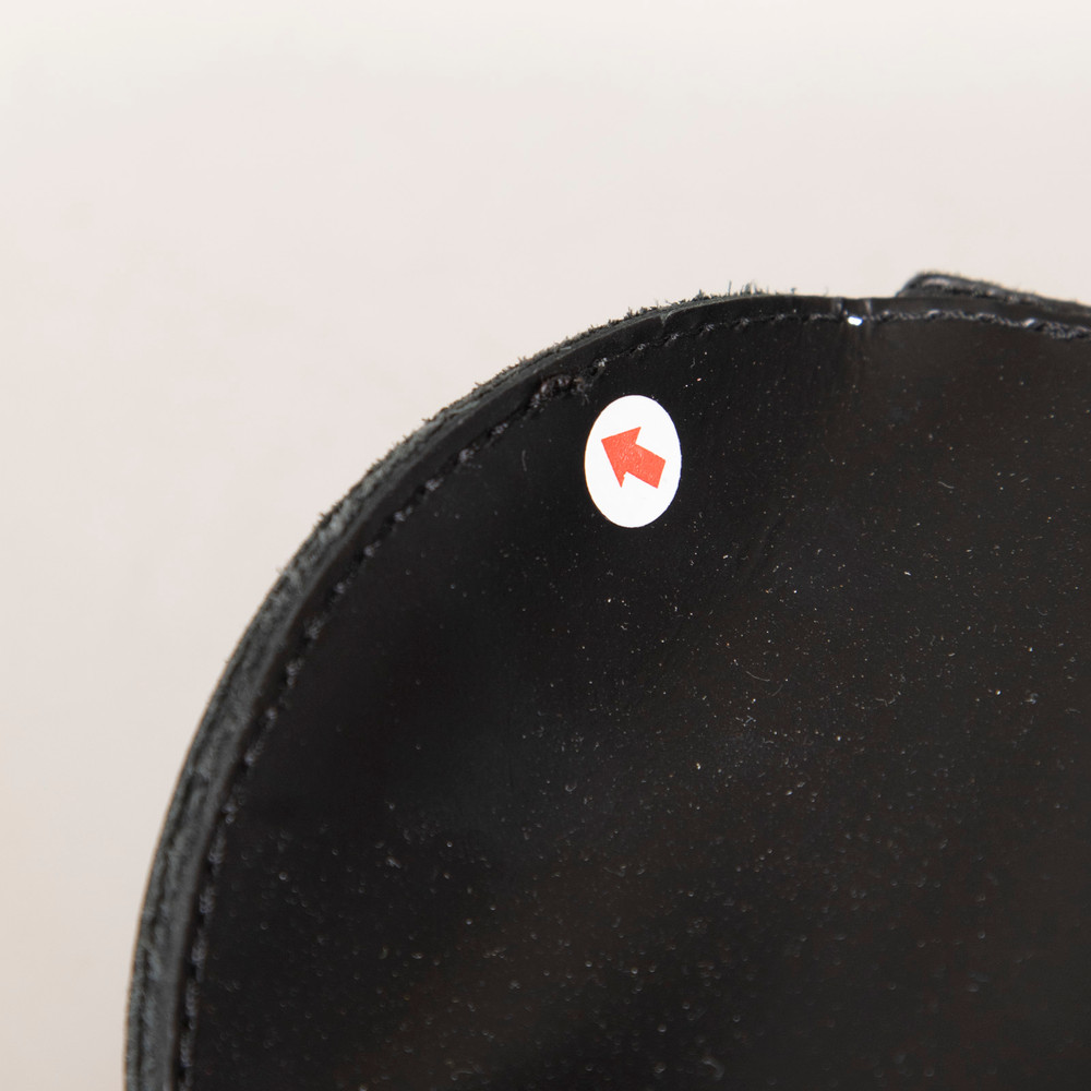 Comme Des Garcons Black Circle Accent Wedges