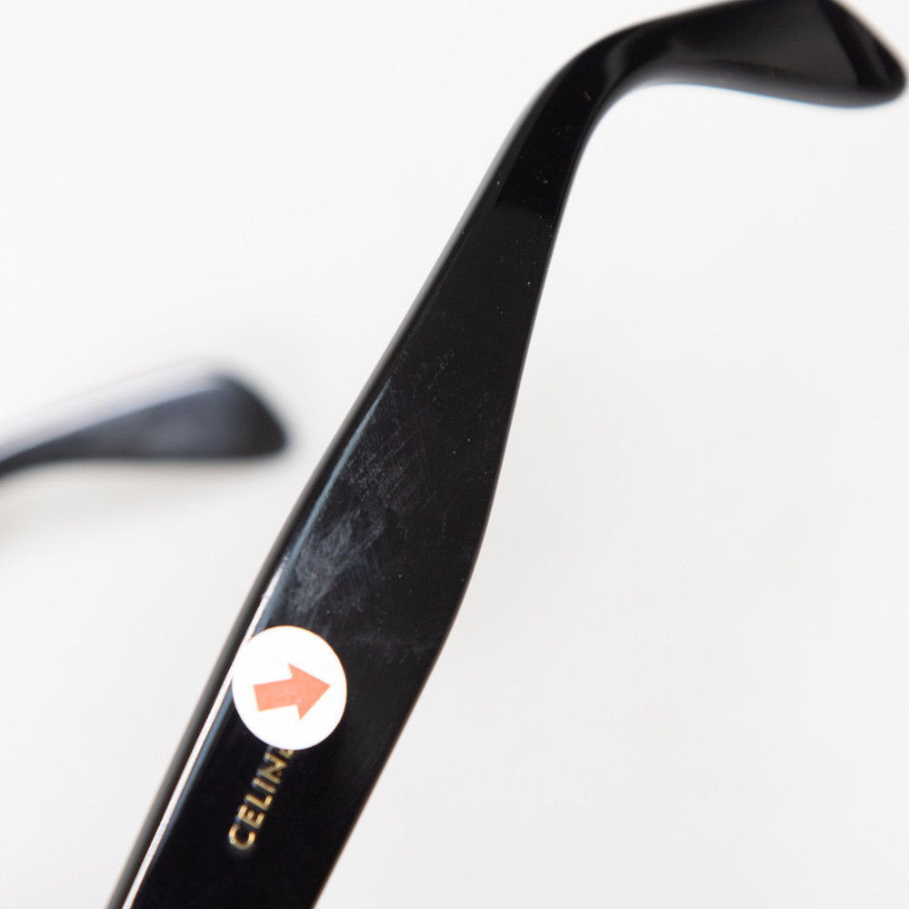 Céline Black Oversized Square Sunglasses