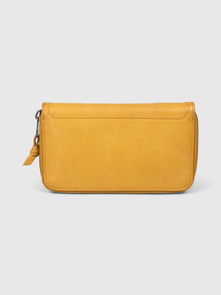 Proenza Schouler Mustard Yellow Leather Wallet