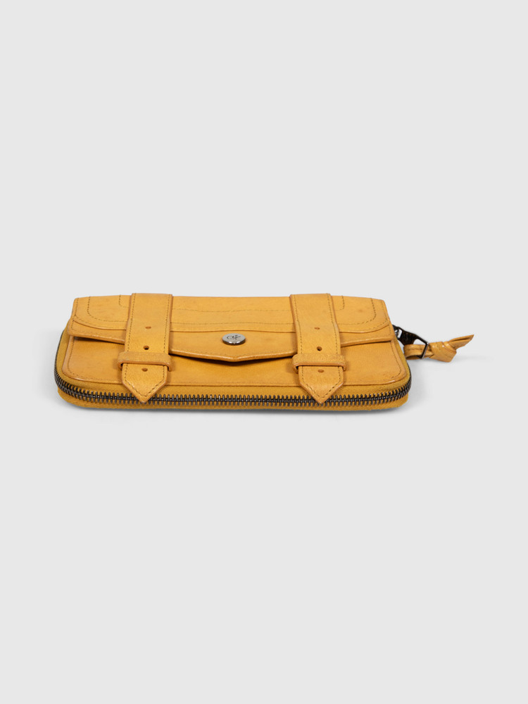 Proenza Schouler Mustard Yellow Leather Wallet