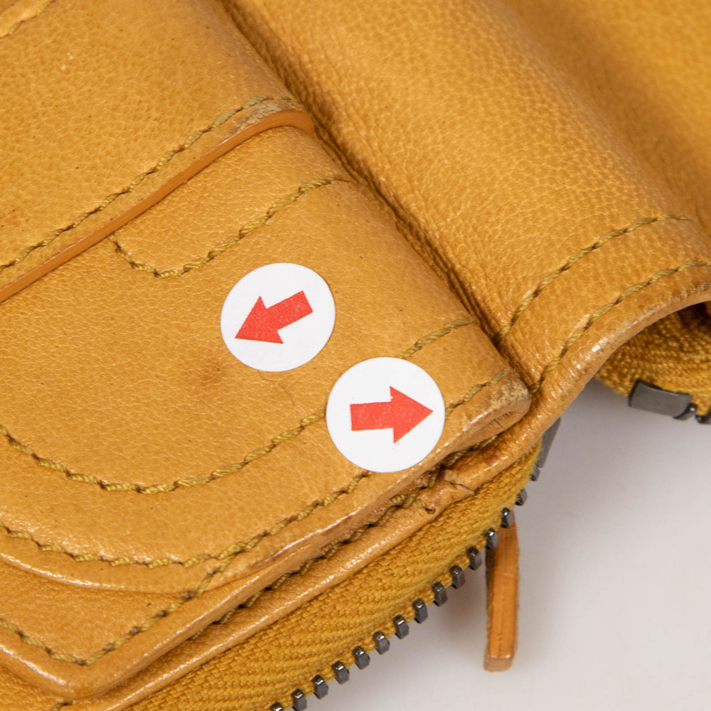 Proenza Schouler Mustard Yellow Leather Wallet
