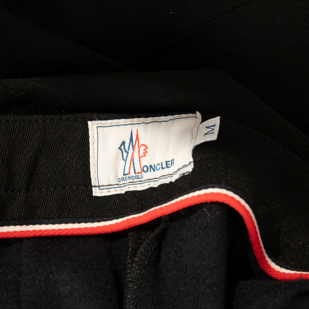 Moncler Black Stirrup Skiing Trousers
