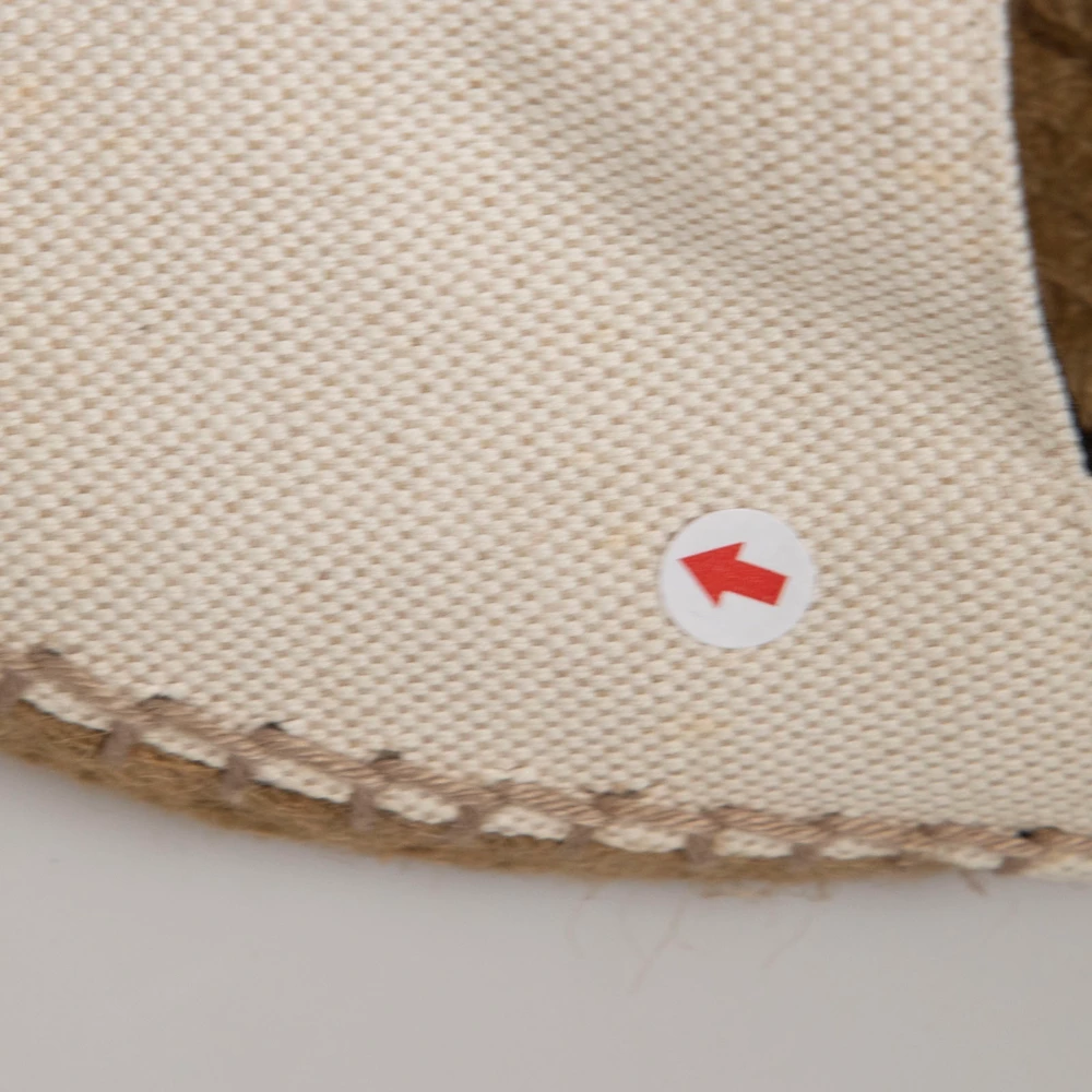 Saint Laurent White Logo Embroidered Espadrilles