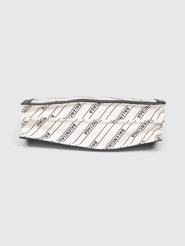 Balenciaga Logo Print Crossbody Bag