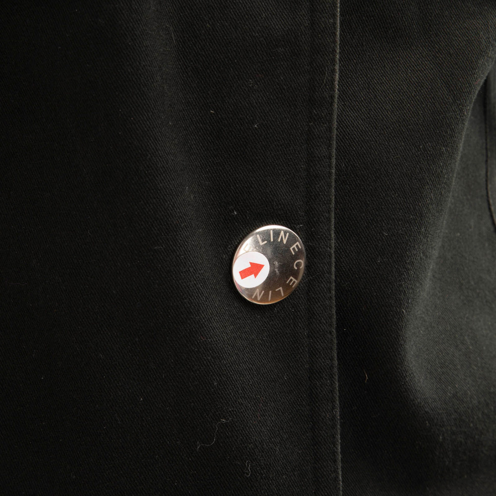 Céline Vintage Black Utility Jacket