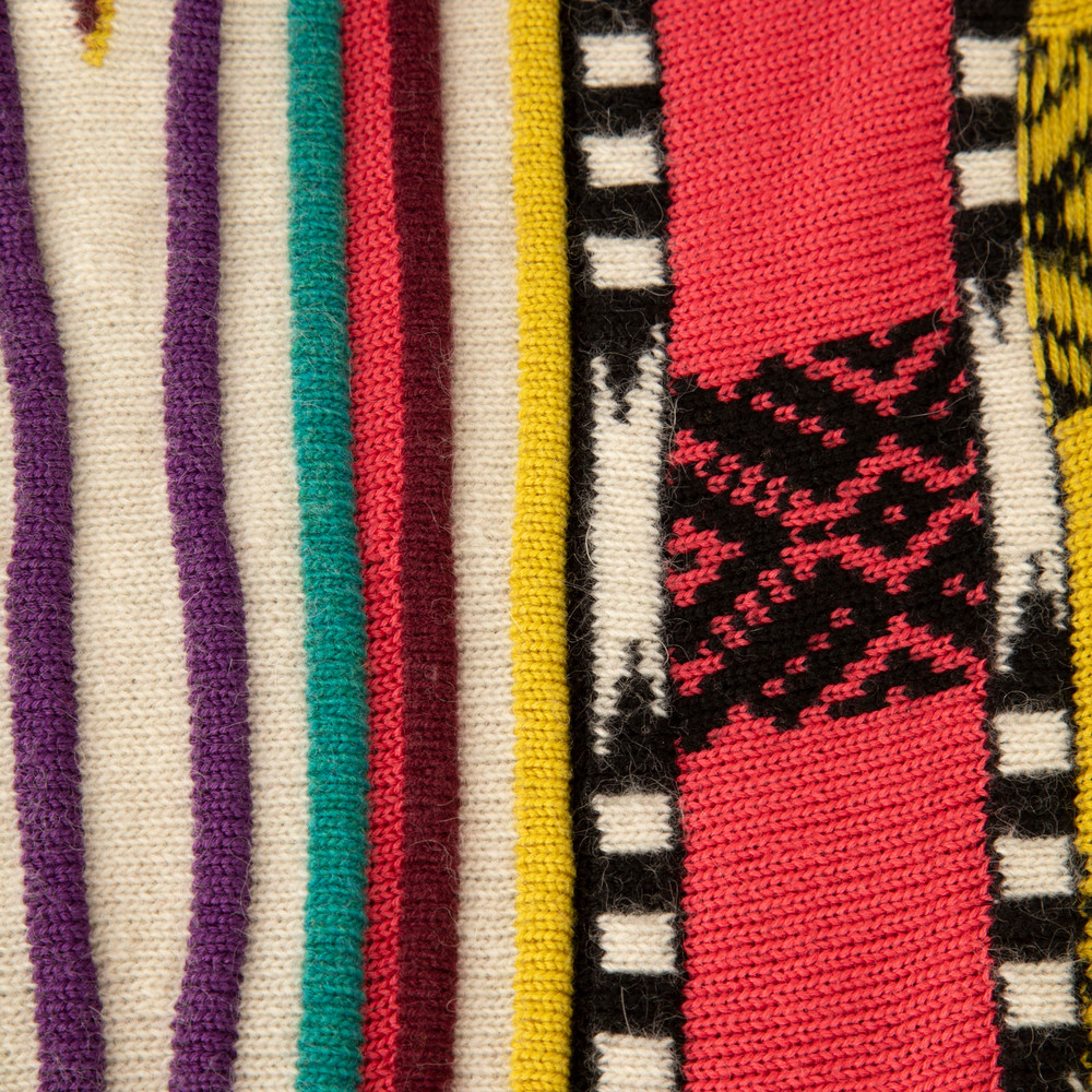 Etro Patterned Knit Wool Dress