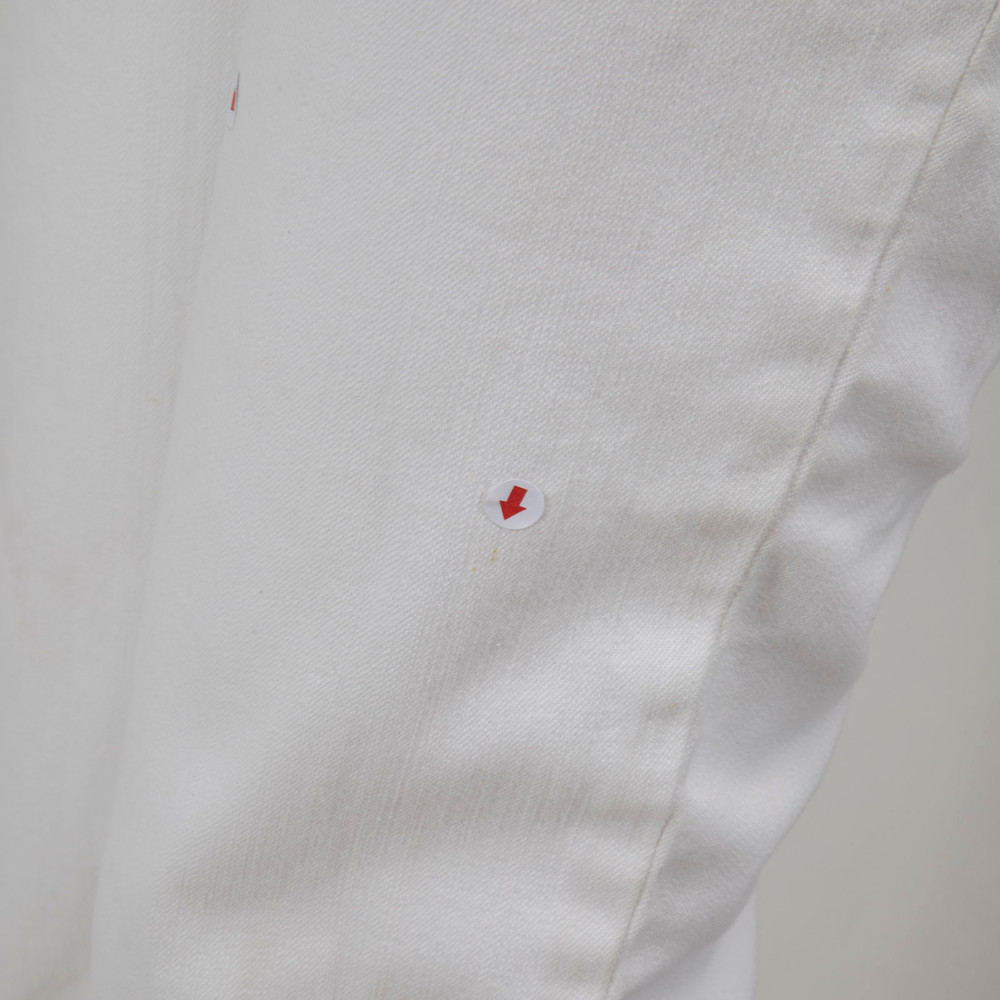 Loro Piana White Denim Slim Capri Jeans