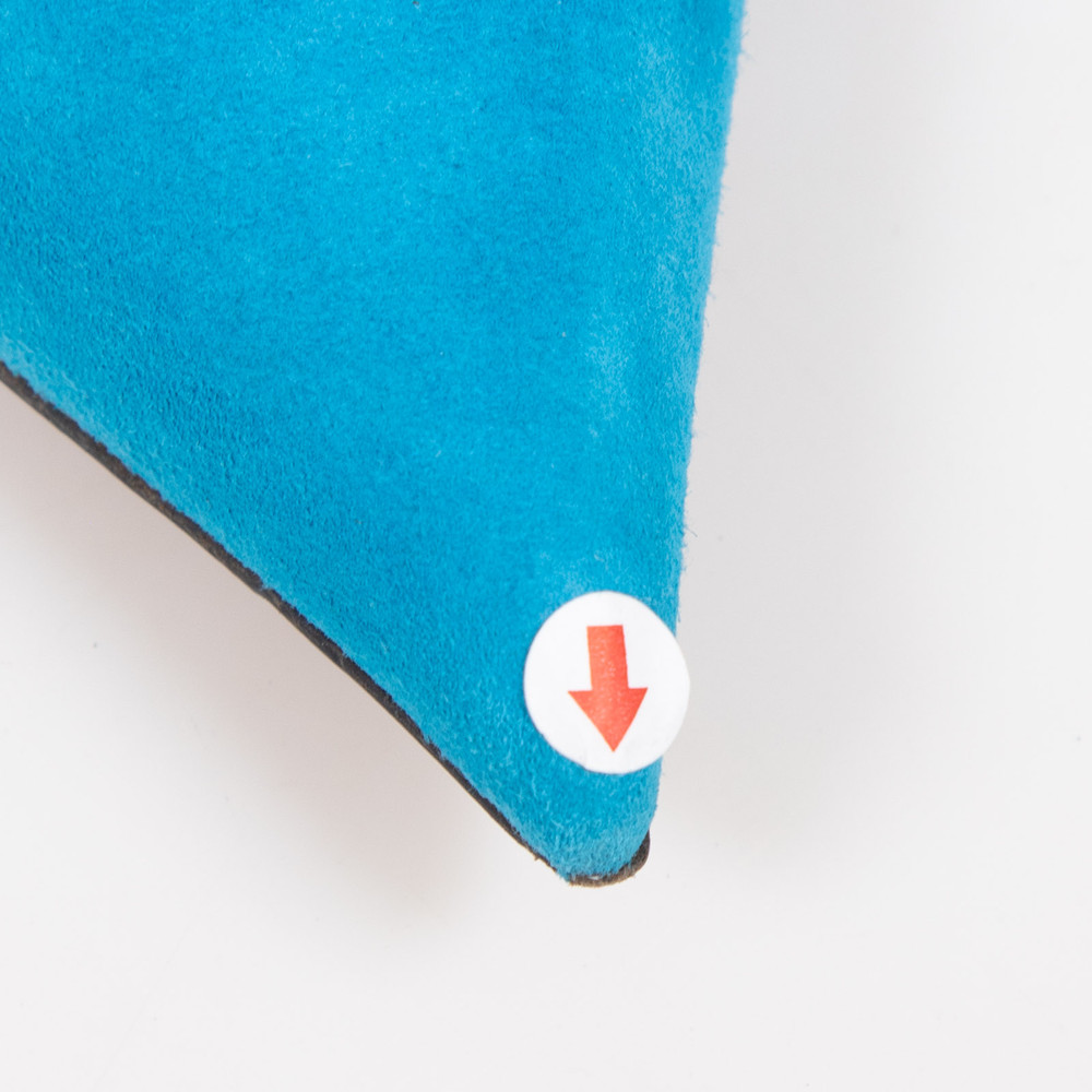 Céline Blue Suede D'Orsay Pumps