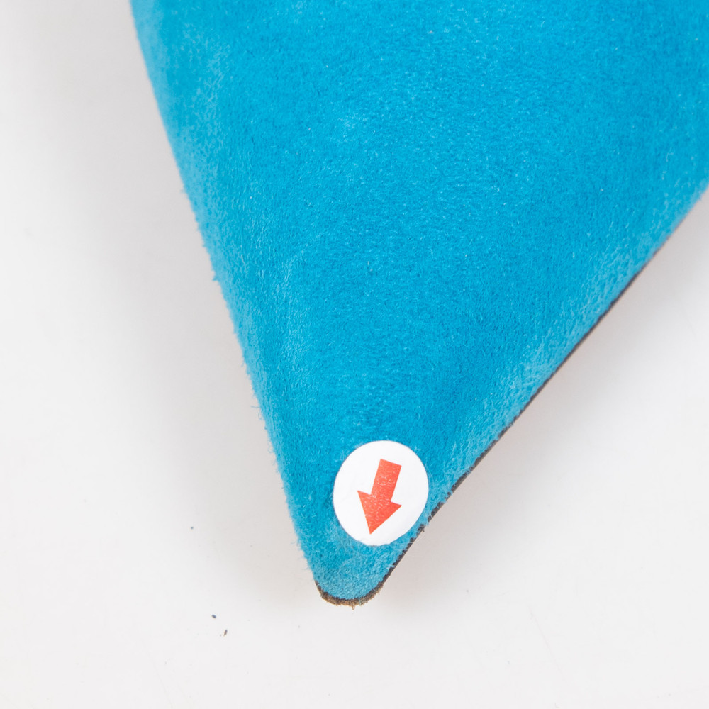 Céline Blue Suede D'Orsay Pumps