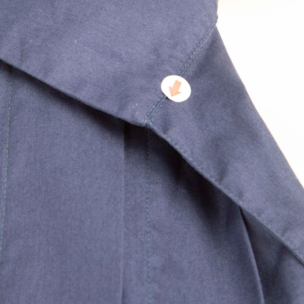 Marni Navy Pleated Sleeveless Midi Dress
