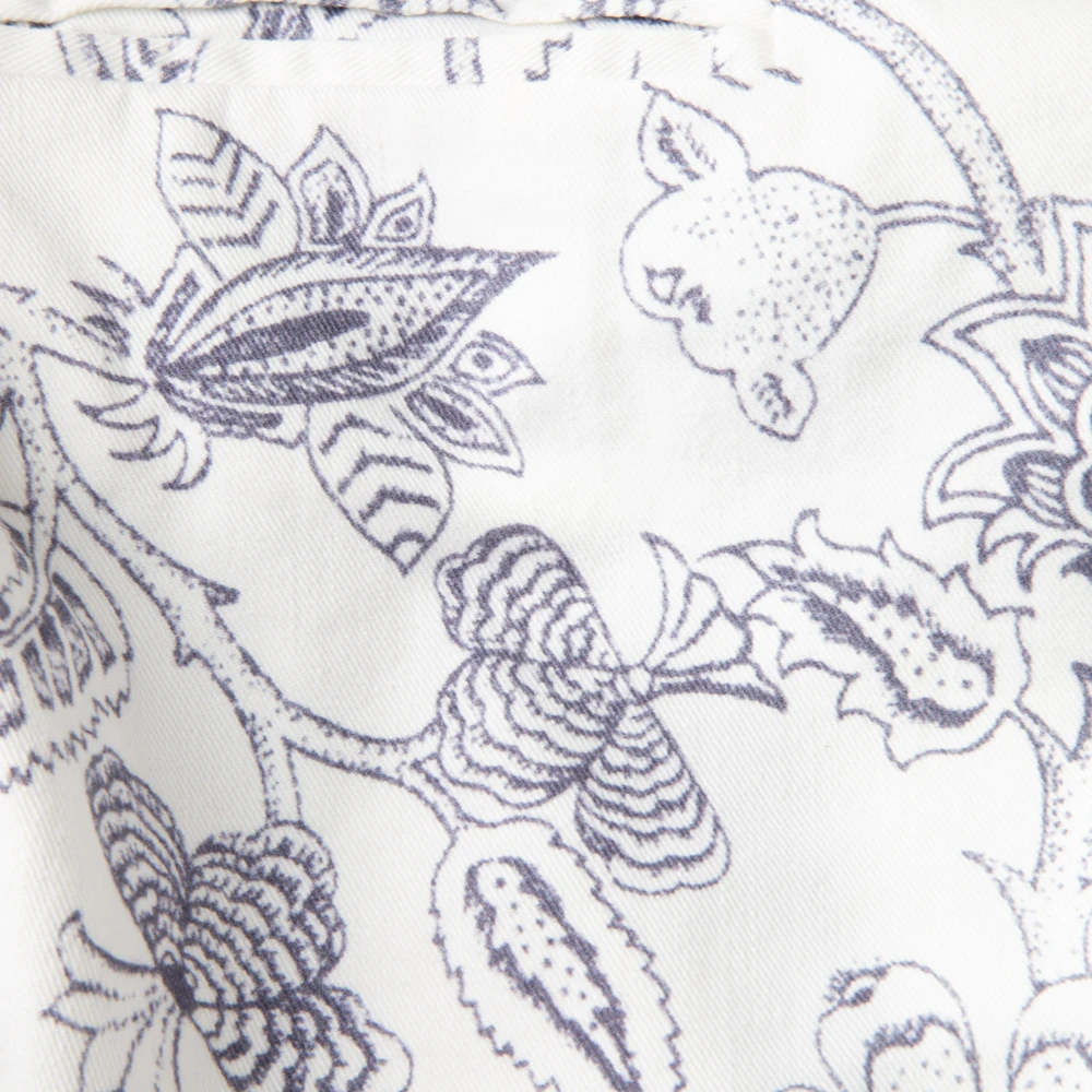 Isabel Marant Floral Print Low Rise Jeans